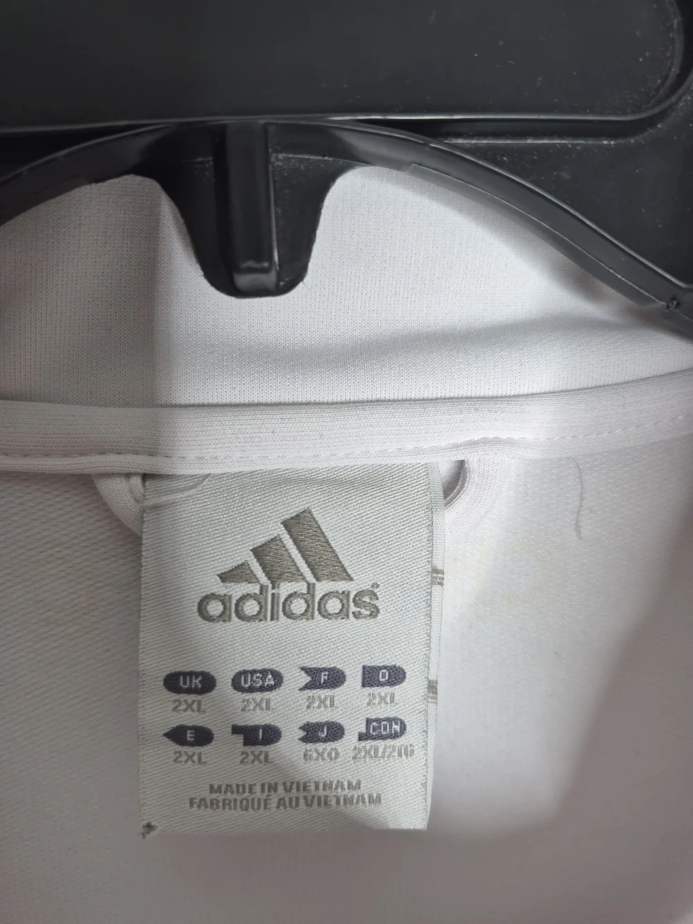 Vintage adidas Chelsea FC Full Zip Track Jacket White Blue Mens 2XL